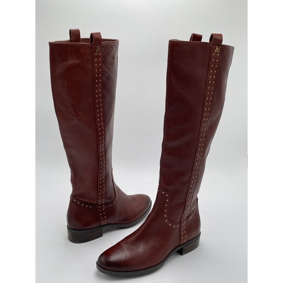Sam Edelman Women's Prima 2 Brown Knee High Riding Boots 7.0 - Picture 4 of 9